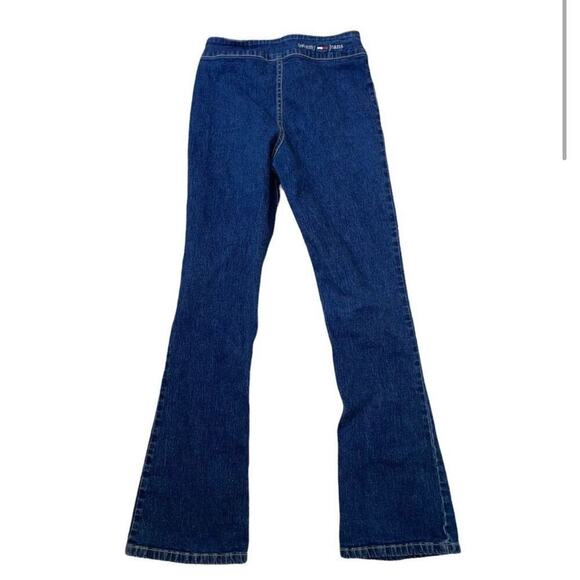 Tommy Hilfiger mid rise flare leg 70's inspired SZ 5 bootcut with stretch - Picture 3 of 10